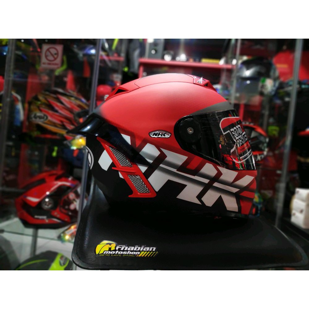 Helm Nhk GP Pro race red matt Limited