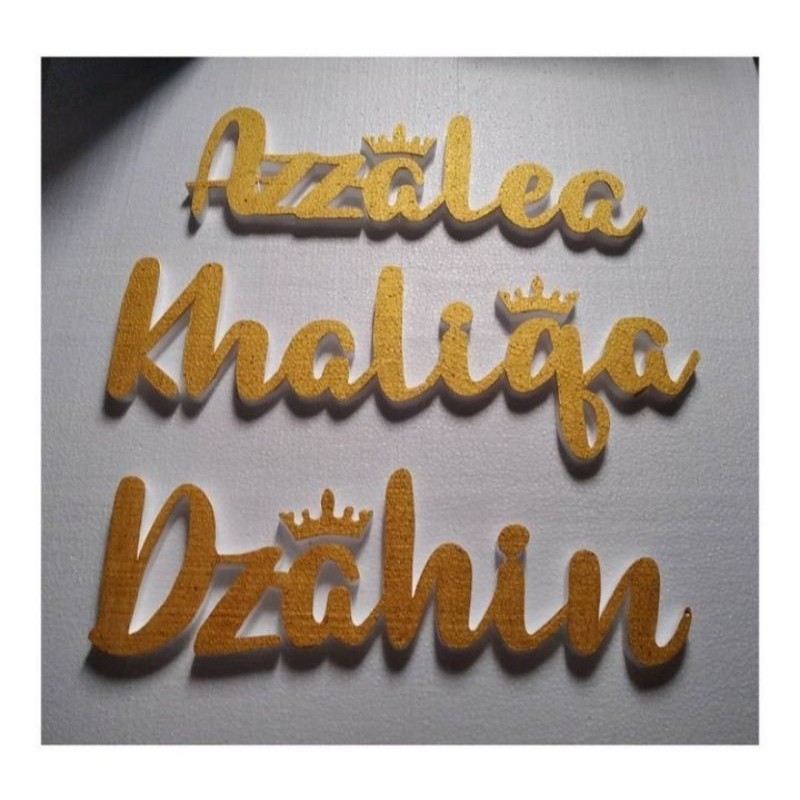 Nama Aqiqah/Backdrop Styrofoam/Gabus