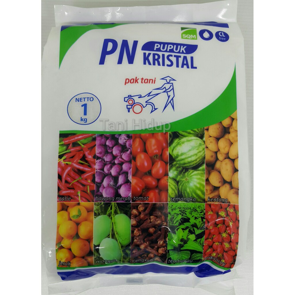 Pupuk PN Kristal kemasan 1 kg - CV Saprotan Utama