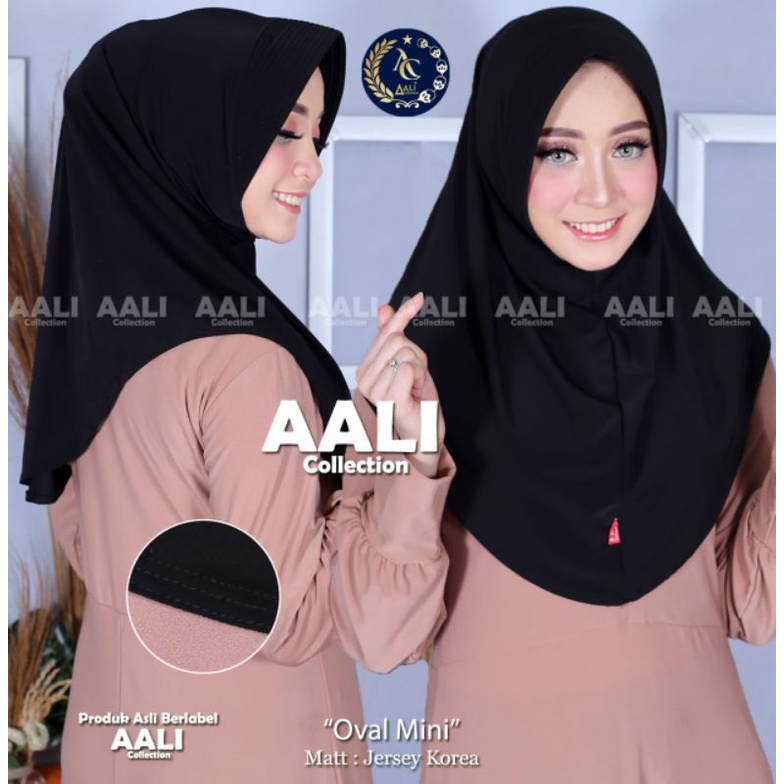 Aali Collection Bergo Jersey Polos Oval Mini