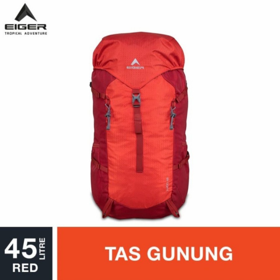 Tas Keril Eiger1989 Lucid X Carrier 45L Tas Gunung Hiking Outdoor Original