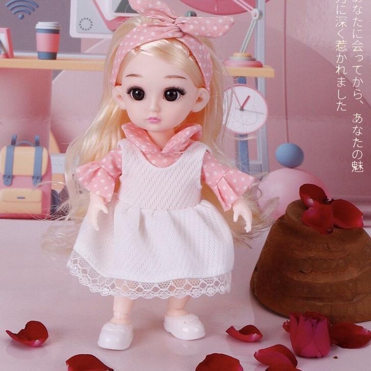 Trendy Boneka Barbie Korea Princess Yuna Cantik 17 cm - pake BOX bukan plastik Baju Hanbok Korea Dre