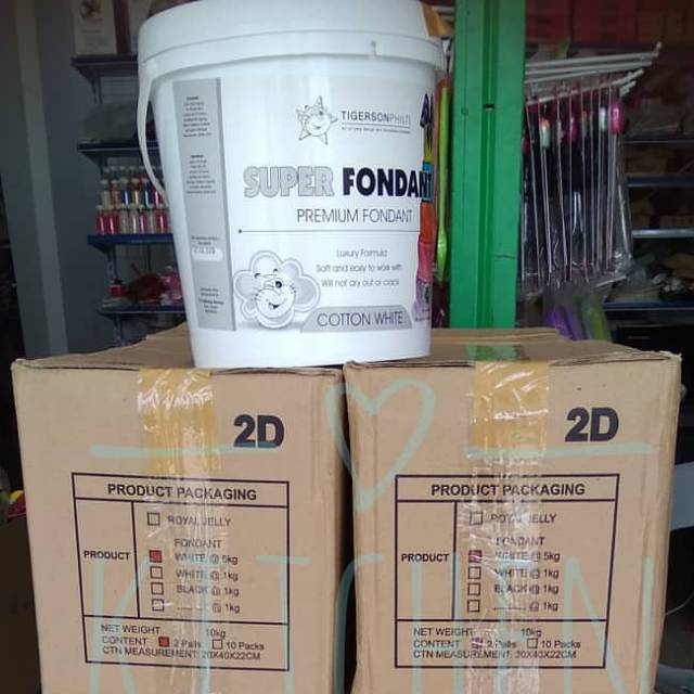 

SUPER FONDANT TIGERSON 500GR/1KG