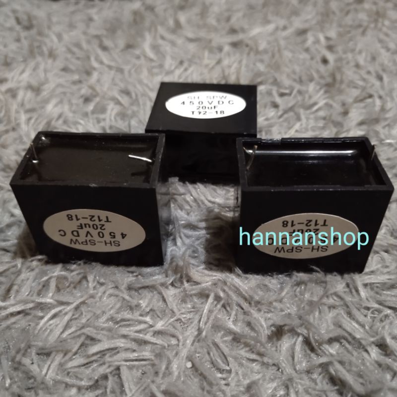 kapasitor AC Daikin 1pk 20uf Vdc sh-spw,Capasitor AC Daikin 20uf VDC SH-SPW.