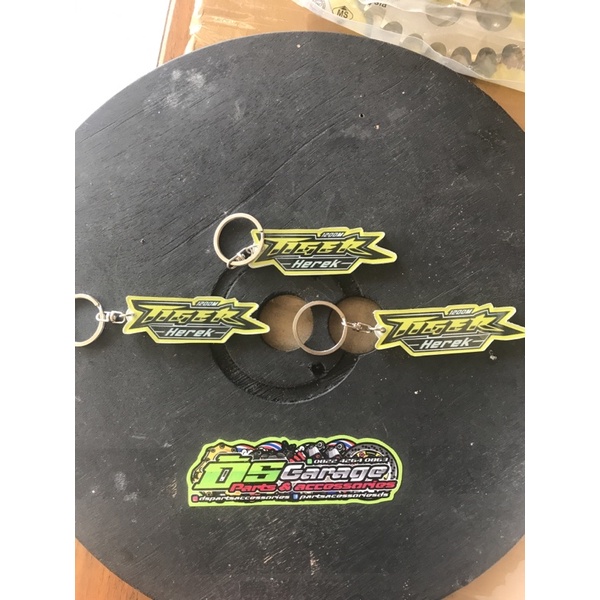 gantungan kunci akrilik tiger, tiger herex, herek, herex