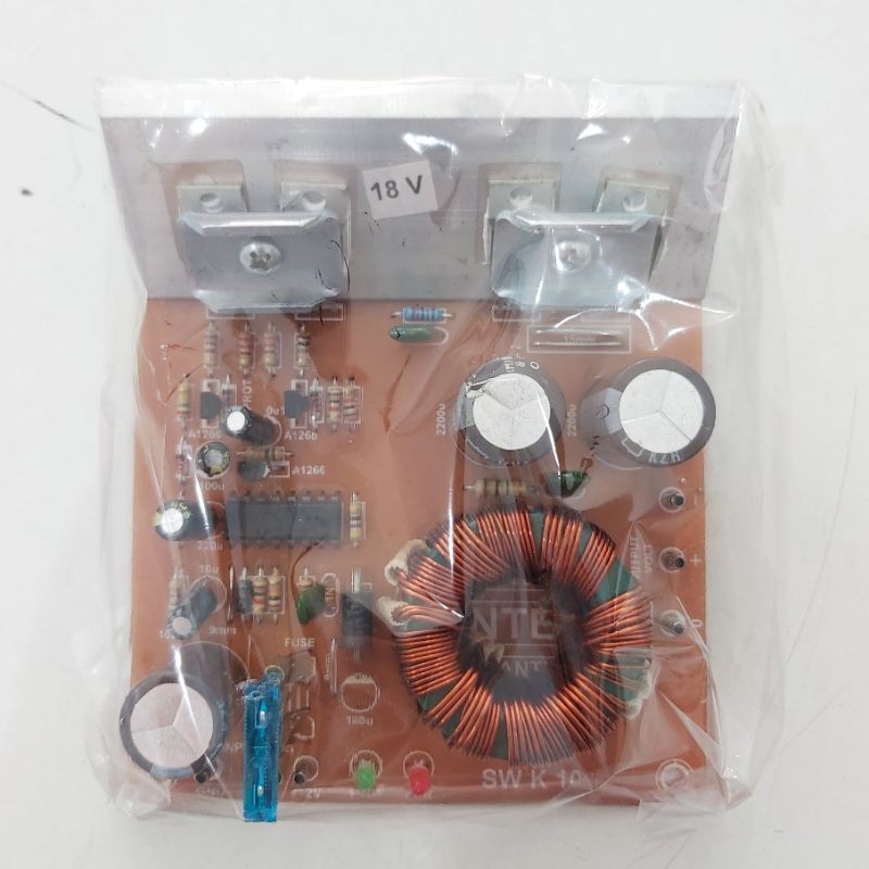 KIT INVERTER POWER SUPPLY 12VOLT JADI 18VOLT CT Mobil