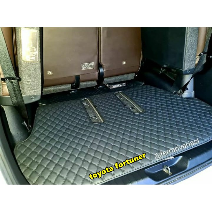 karpet 7D aksesoris mobil toyota fortuner 2016 - 2021  (GRATIS Anti fog film) Ferrari Variasi