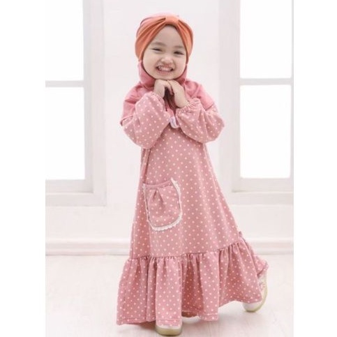 Gamis Kinara By Viola Kids / Gamis Anak Ready S