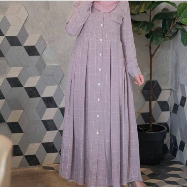 Gamis katun madina