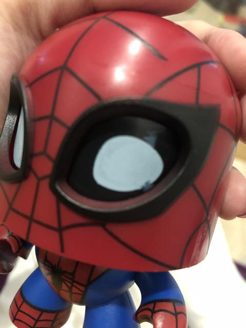 Action Figure Mighty Muggs Marvel Heroes Spiderman Mainan Cikarang - spider man homecoming tech suit roblox
