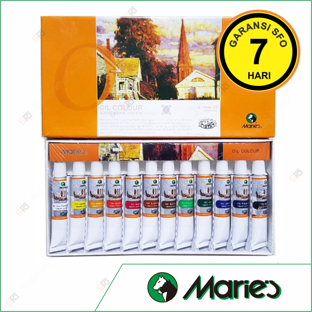 

Cat Minyak Maries isi 12