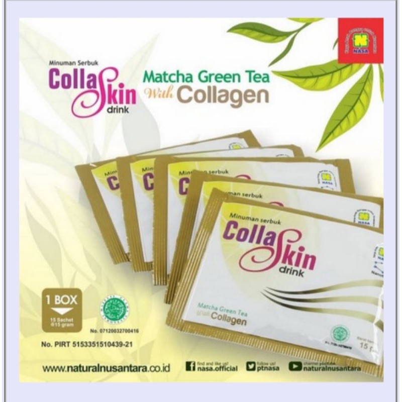 

Collaskin Codrink Nasa Matcha Green Tea 15 Sachet