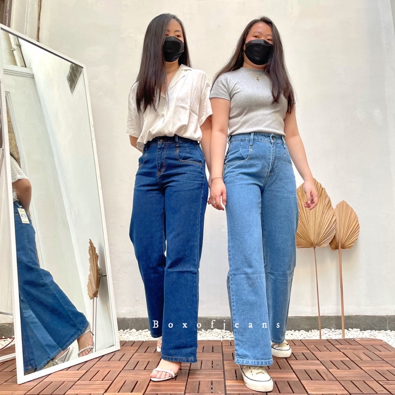 Boxofjeans - Soulmate HW Wide Leg Jeans