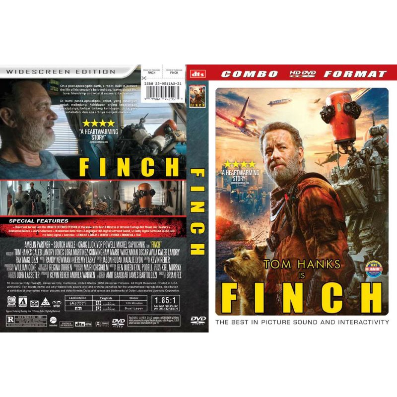 Kaset film drama,Sci-fi : FINCH 2021