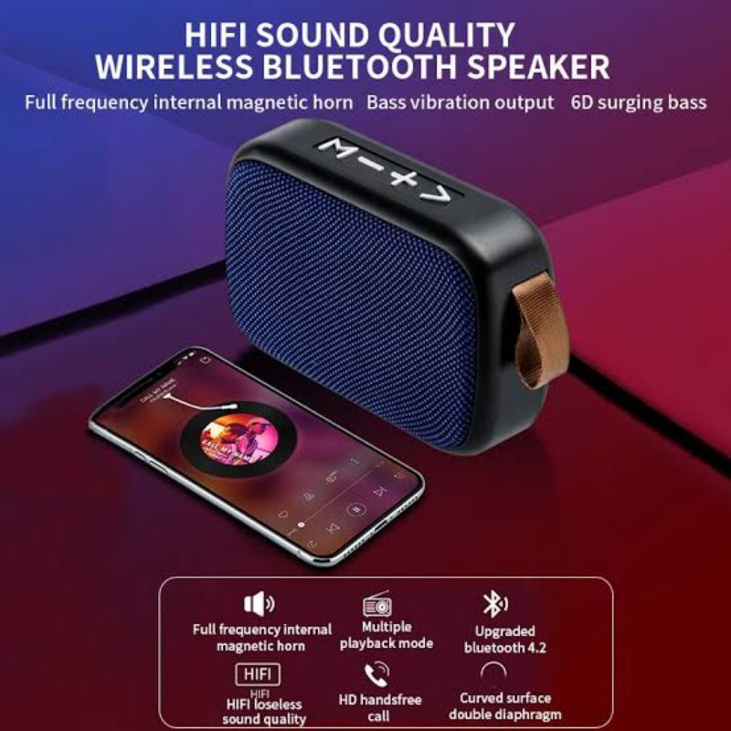 Jual SPEAKER BLUETOOTH G2 Portable Mini EXTRA SUPER MEGA BASS Blutooth