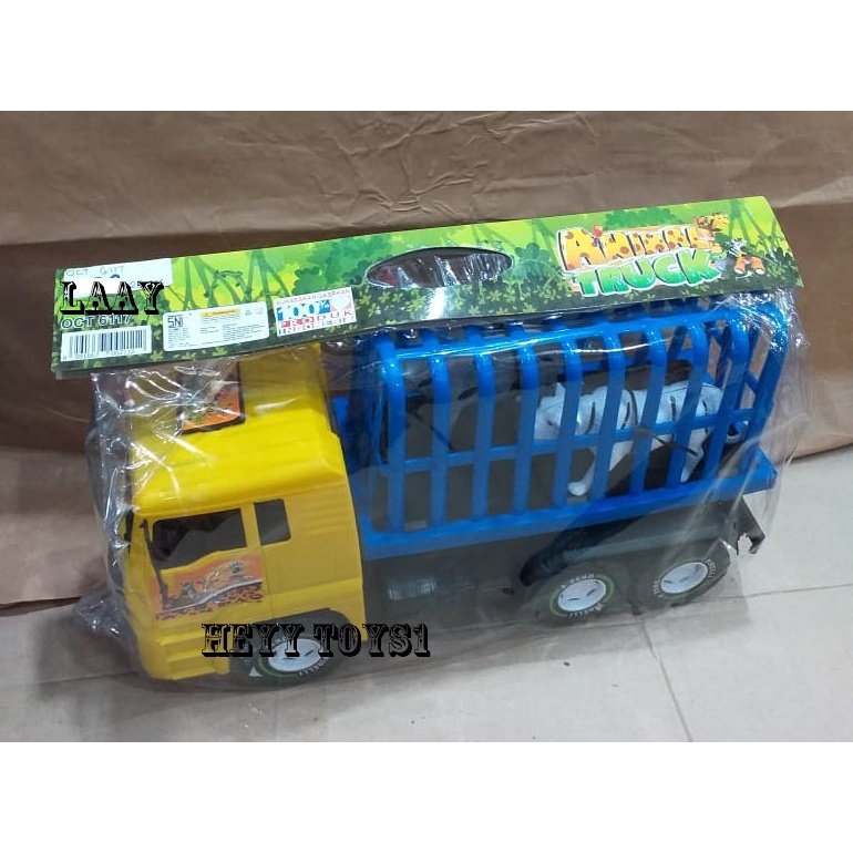 MAINAN TRUCK ANGKAT HEWAN MAINAN TRUCK ANIMAL MAINAN TRUCK OCT6117 MAINAN ANAK LAKI LAKI MAINAN TRUC