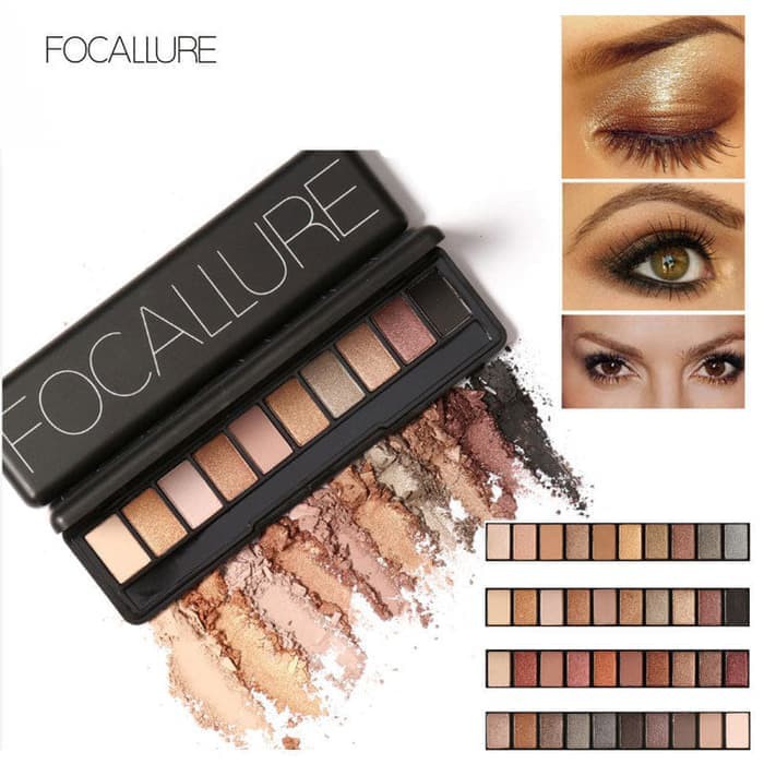EYESHADOW PALETTE FOCALLURE 10 COLOR (FA08)