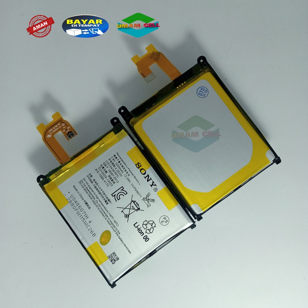 Baterai sony xperia z2 big docomo. Global ori