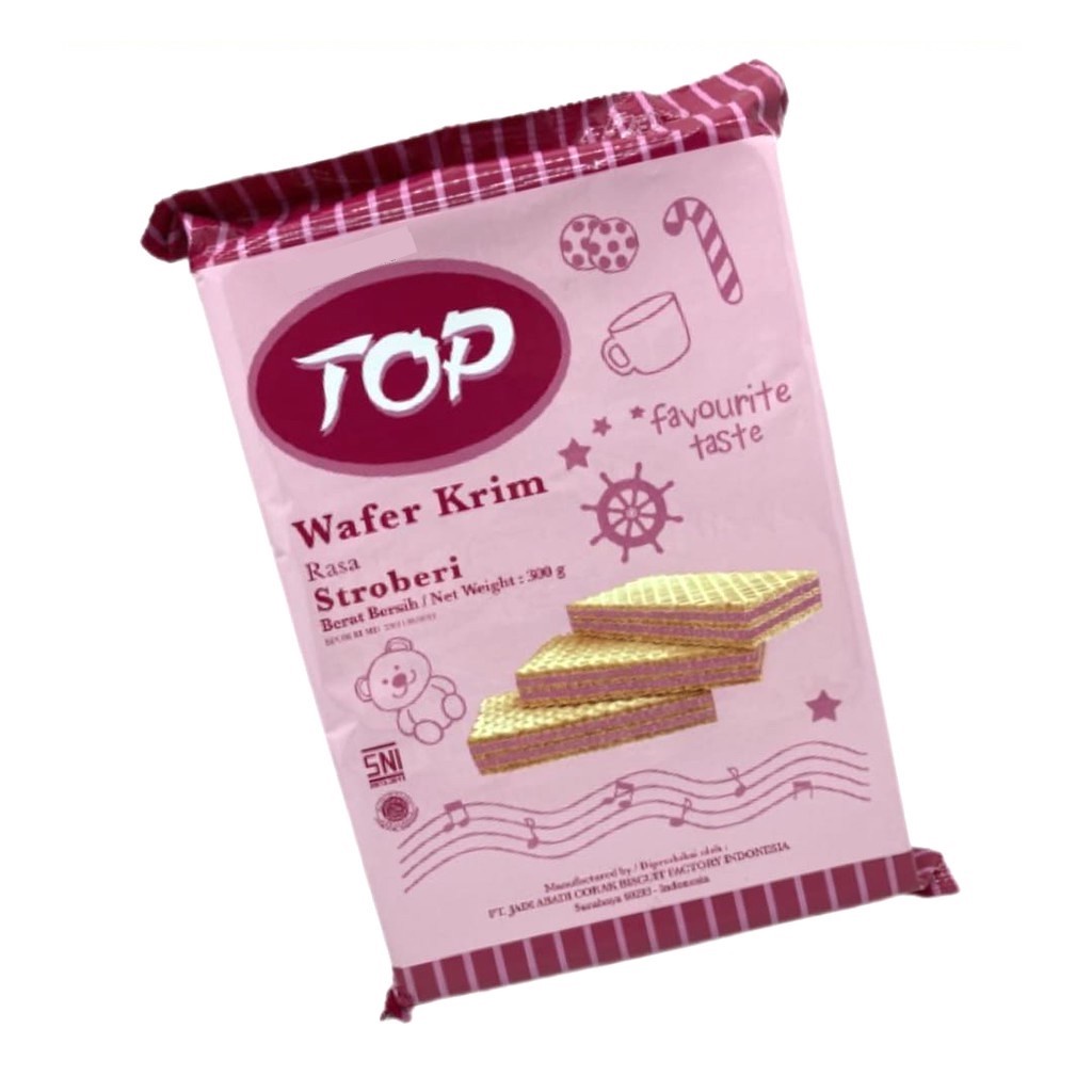 Wafer Top Wafer Krim 300 gram Wafer Khong Guan