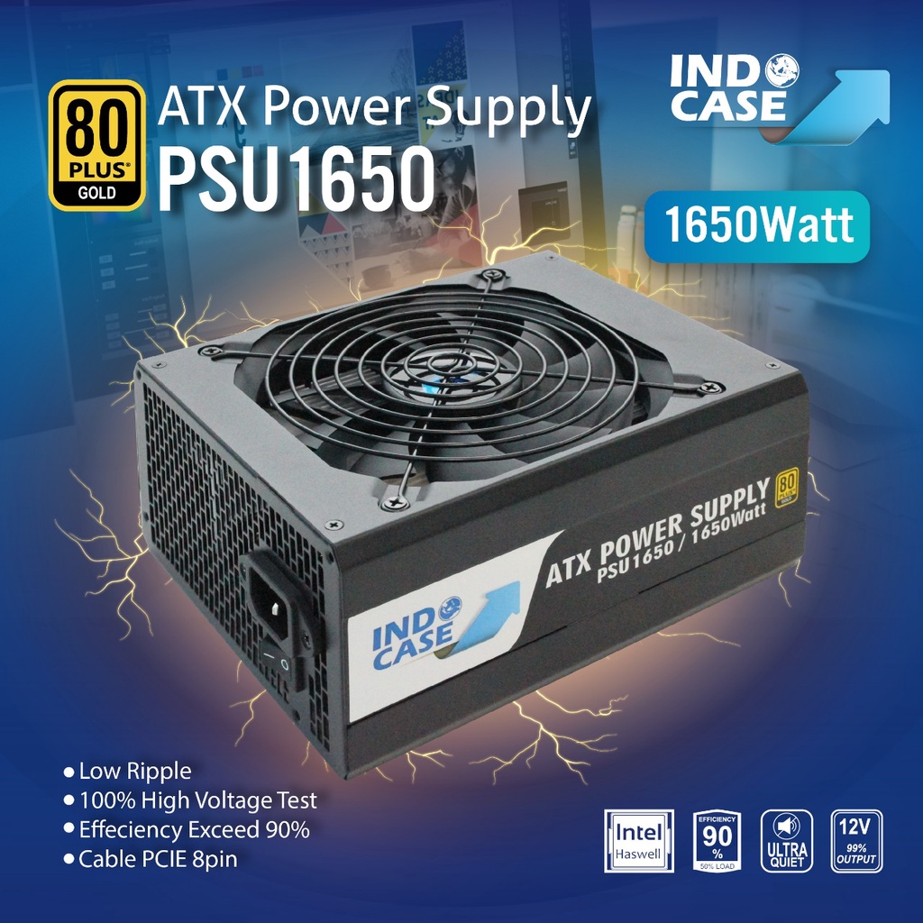 PSU 1650 MINING / POWER SUPPLY GAMING / PSU PROMINER 1650W 80 + GOLD