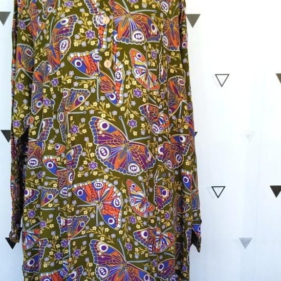 ♬ Daster Longdress Jumbo Kencana Ungu - Daster Abaya Jumbo Kencana Ungu - Motif 5 ➶