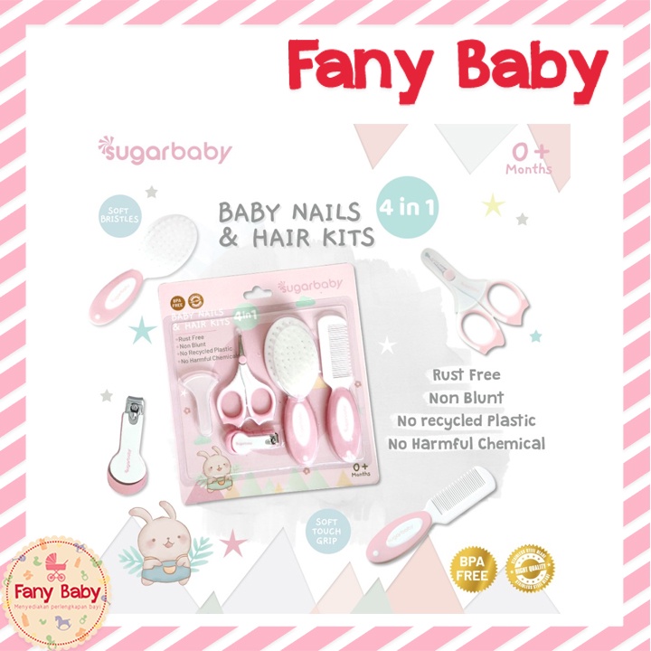 SUGAR BABY 4 IN 1 BABY NAIL &amp; HAIR KITS