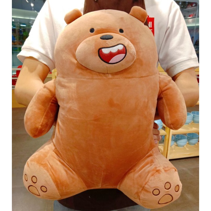 BONEKA WE BARE BEARS MINISO