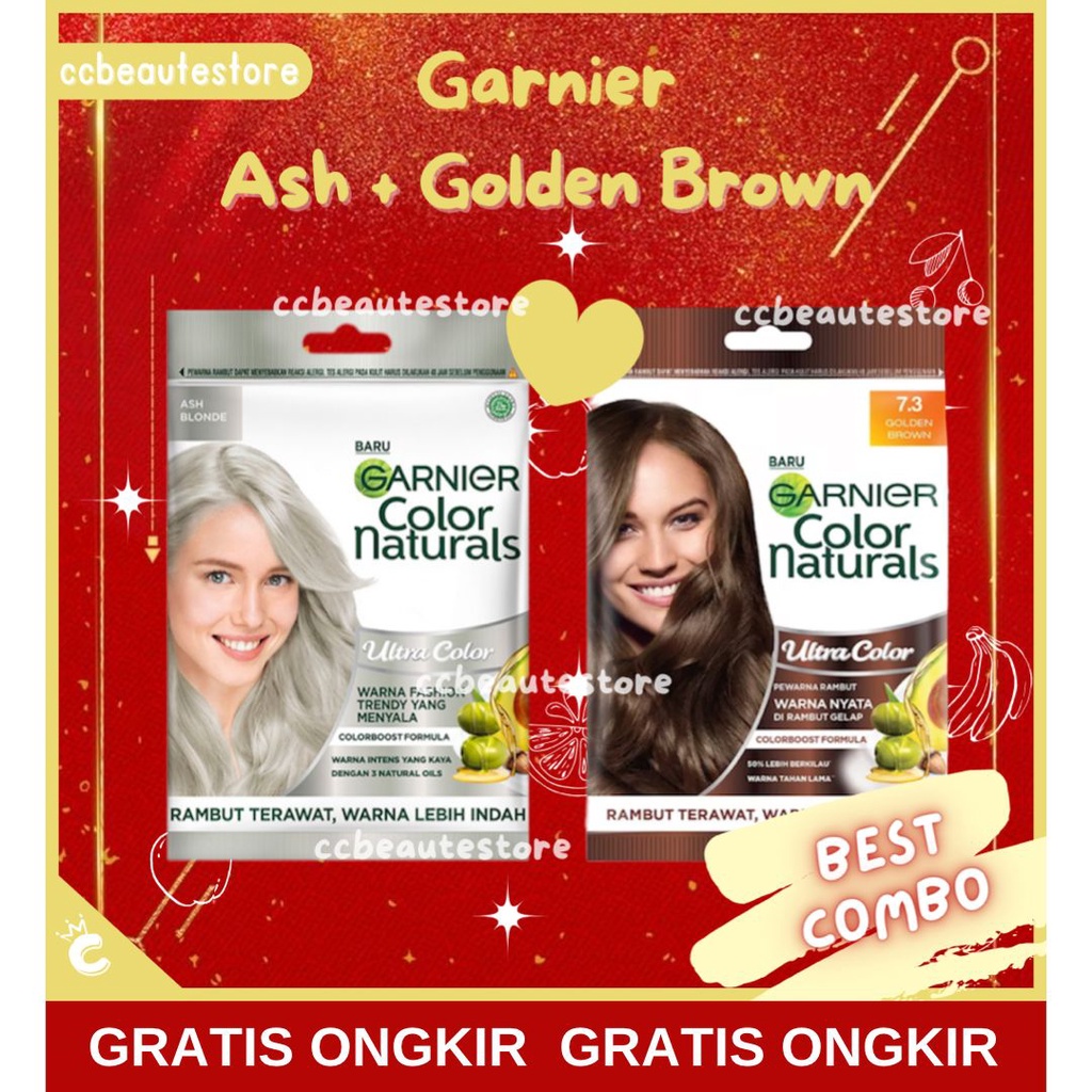 Jual Ready Garnier Color Natural Garnier Sachet Pewarna Rambut Creme Riche Dan Ultra Colour