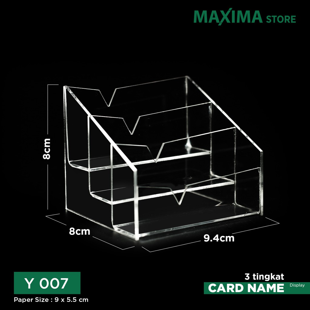 

tempat kartu nama y7 / kartu nama akrilik / akrilik display