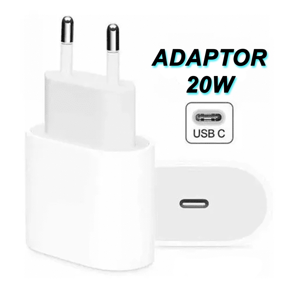 Adaptor Charger TYPE - C Ready 18W &amp; 20W ( Hanya Adaptor )