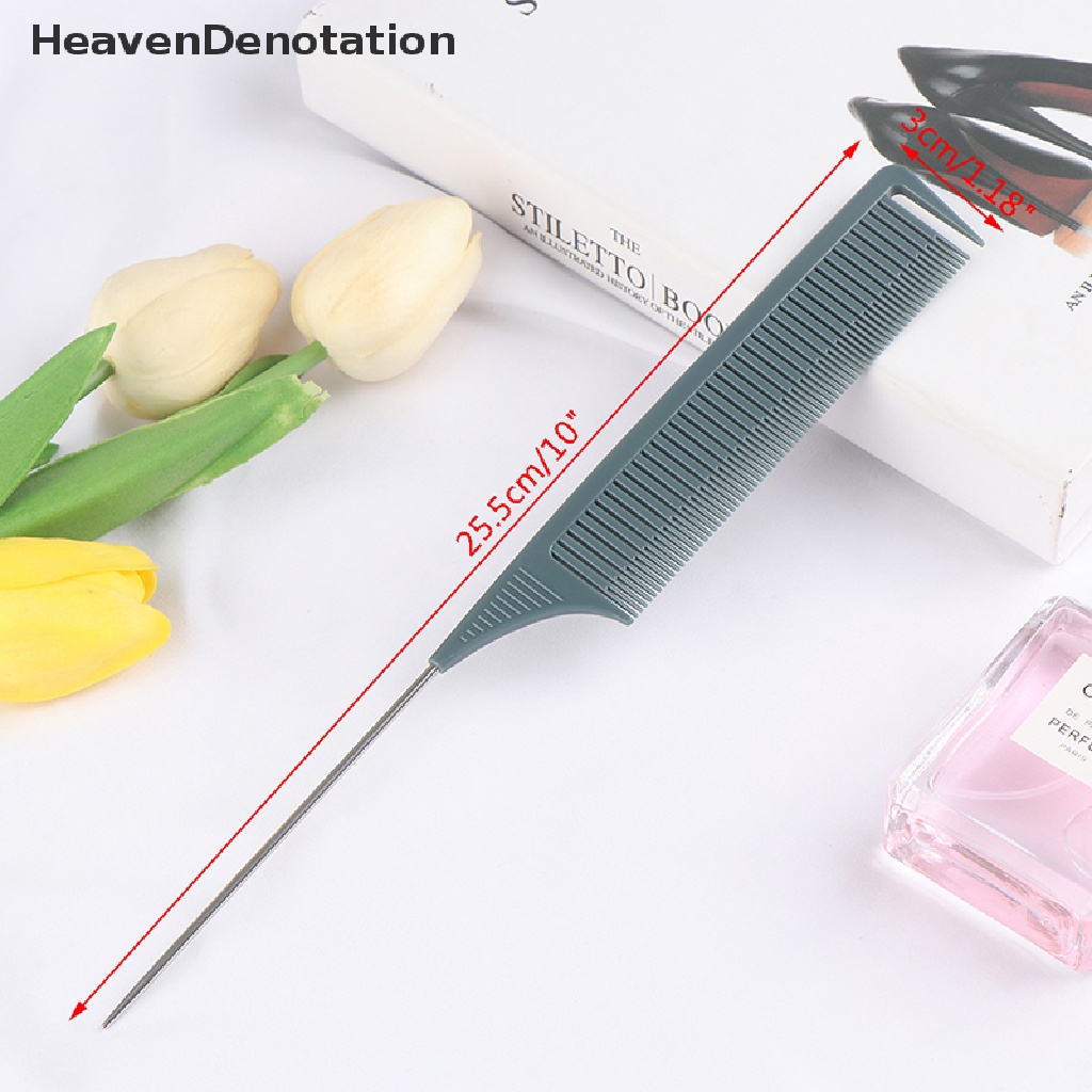 [HeavenDenotation] 1X Hair Combs Hair Salon Dye-Comb Separate Parting For Hair Styling Hairdressing