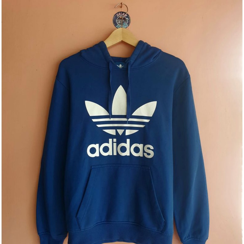 Hoodie Adidas Trefoil Blue