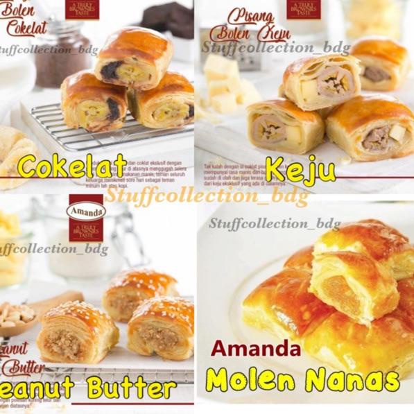 

11.11 PROMO >> Pisang Bolen Amanda (Cokelat/Keju/Peanut Butter/Nanas) Oleh-oleh Bandung ★★★