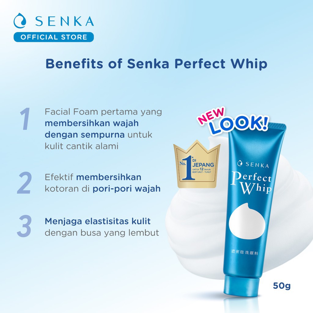 SENKA Perfect Whip Facial Foam 50gr