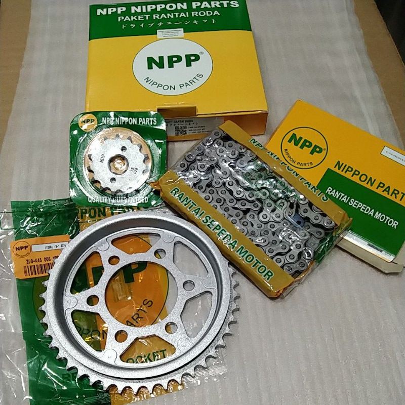 GIRSET CBR 150 R 2017, Gir + Rantai CBR 150 R 2017. 011-CBR 150R 2017-NPP CK