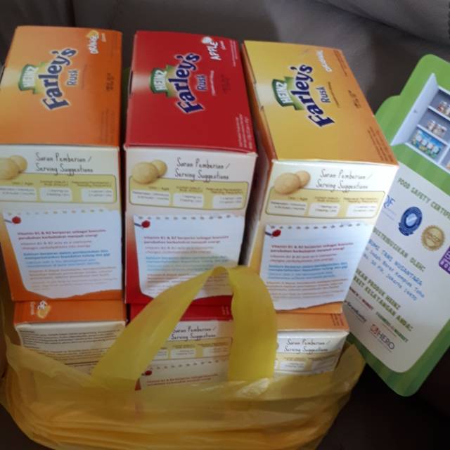 Heinz farley's rusk (biskuit bayi)