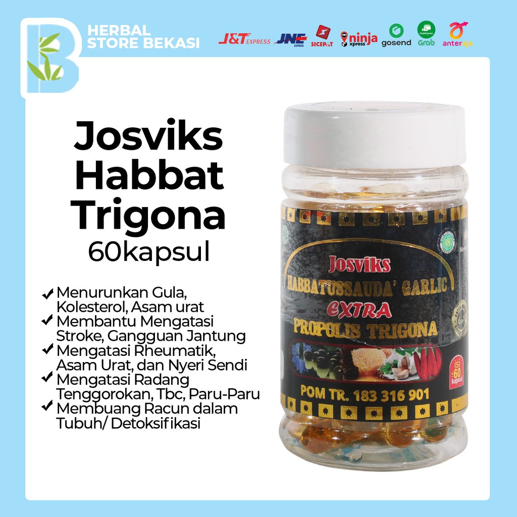 Josviks Habbatussauda Garlic Extra Propolis Trigona 60 Kapsul Meningkatkan Imun Dan Kesehatan Indonesia