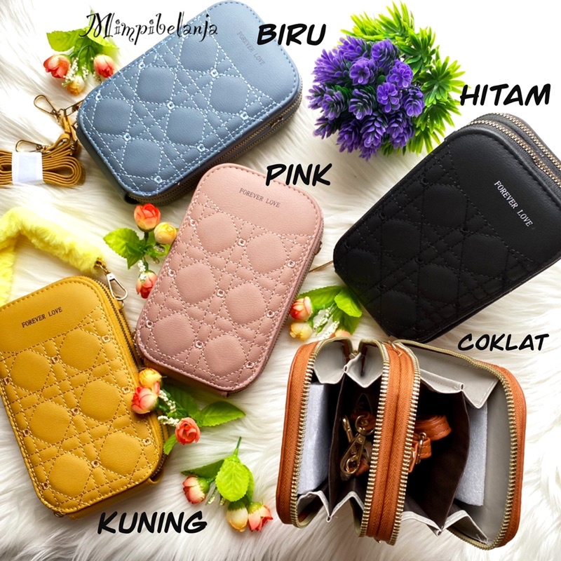 FOREVER YOUNG DOMPET HP SLING BAG IMPORT