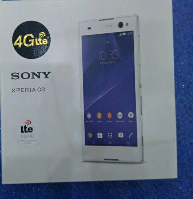 Sony Xperia C3 Dual Ram 1gb Rom 8gb Original Garansi Resmi Sony 1 Tahun Shopee Indonesia