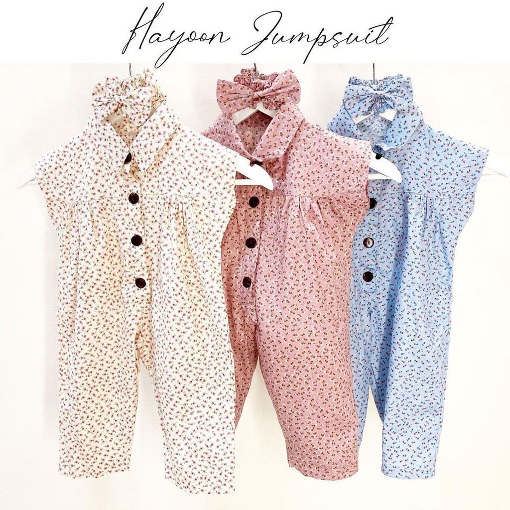 lovedede - HANNA / HAYOON Baju setelan jumper bandana sepatu pergi lucu fashion anak bayi perempuan cewek murah lucu