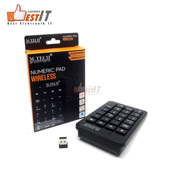 Keyboard Numeric Wireless M-Tech Numerik