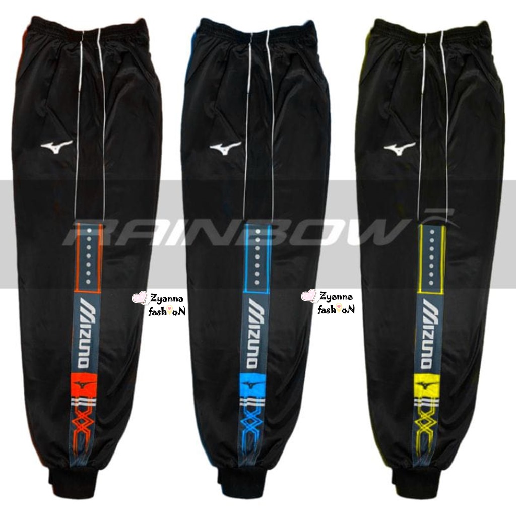 Celana Jogger Celana Training Mizuno Pria Celana Panjang Cowok