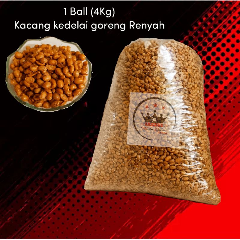 

Camilan Kacang Kedelai Goreng 4Kg / Snack Kacang Kedelai Goreng