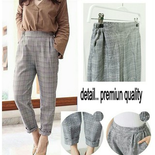  celana  wanita  kekinian  trendy 2021  2021 Xiaozhainv Kotak 