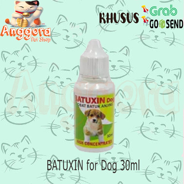 BATUXIN 30ml ALL VARIAN - Obat Alergi Pilek, Sesak nafas Kucing/Anjing