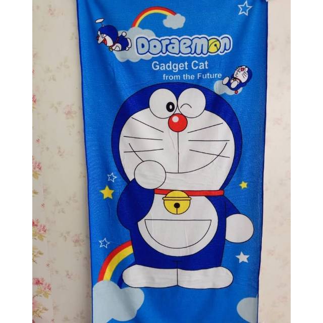 Handuk karakter doraemon