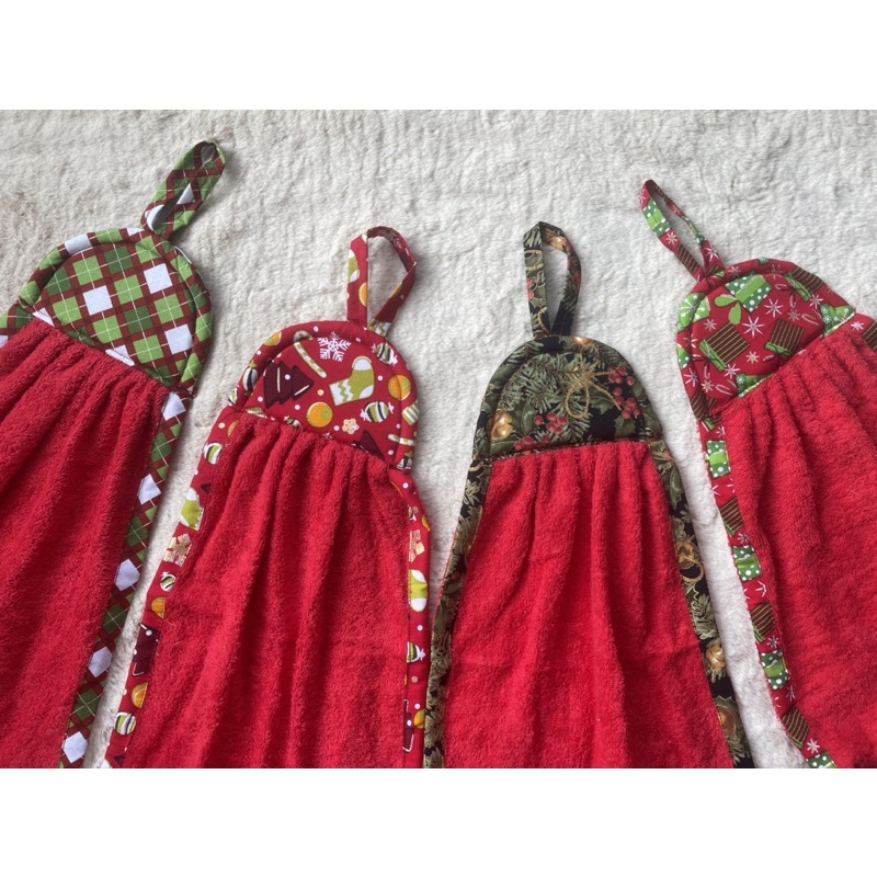 serbet natal/ christmas napkin/ christmas present