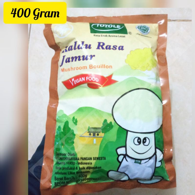 

kaldu rasa jamur totole halal 400 gram (ready stok)