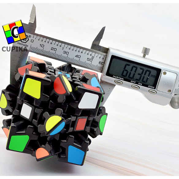 Rubik 3x3 Gear X-Cube Lefun Qiyi Yj Yongjun Magic Cube Mainan Anak