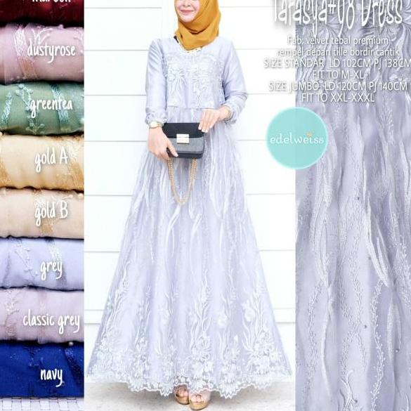 [Bayar ditempat] G7Y38 FARASYA DRES #98 TILE SELMA MAXY DRESS PESTA DRESS WISUDA DRES KONDANGAN GAMI